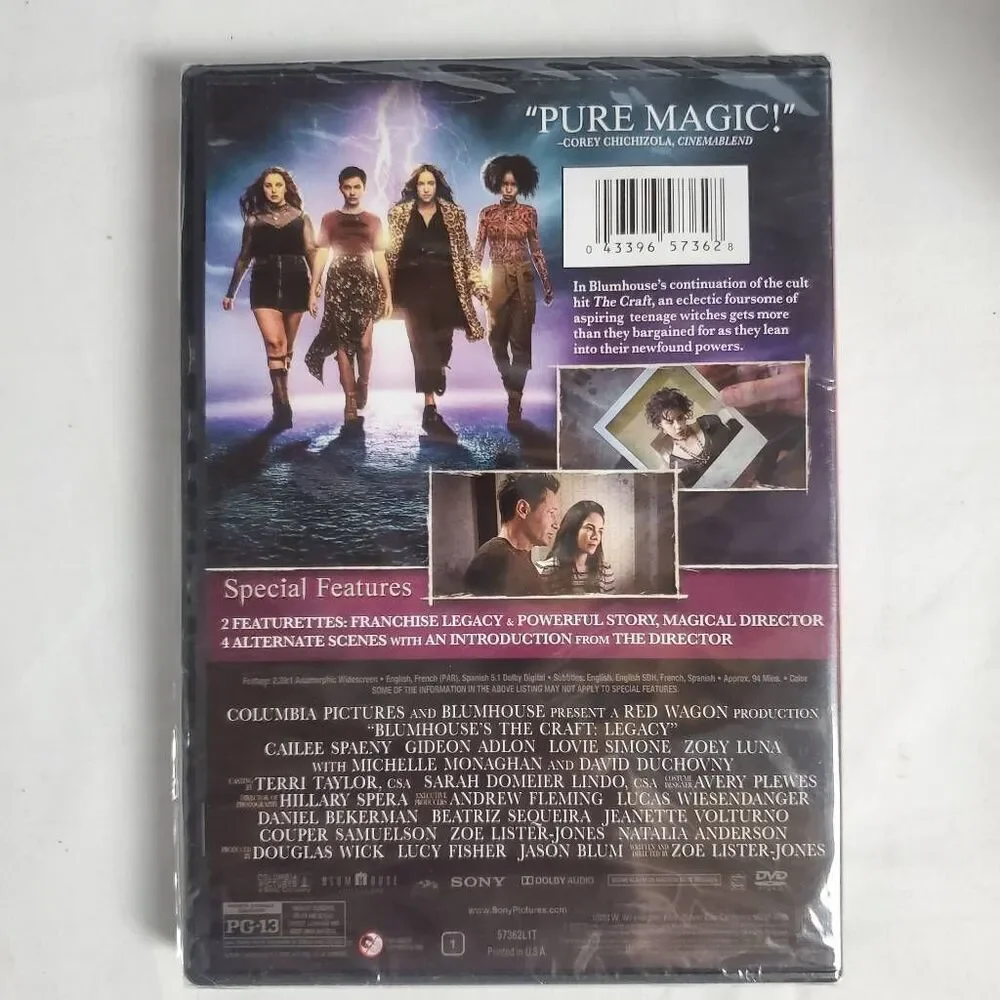 The Craft: Legacy (DVD, 2020, Blumhouse)